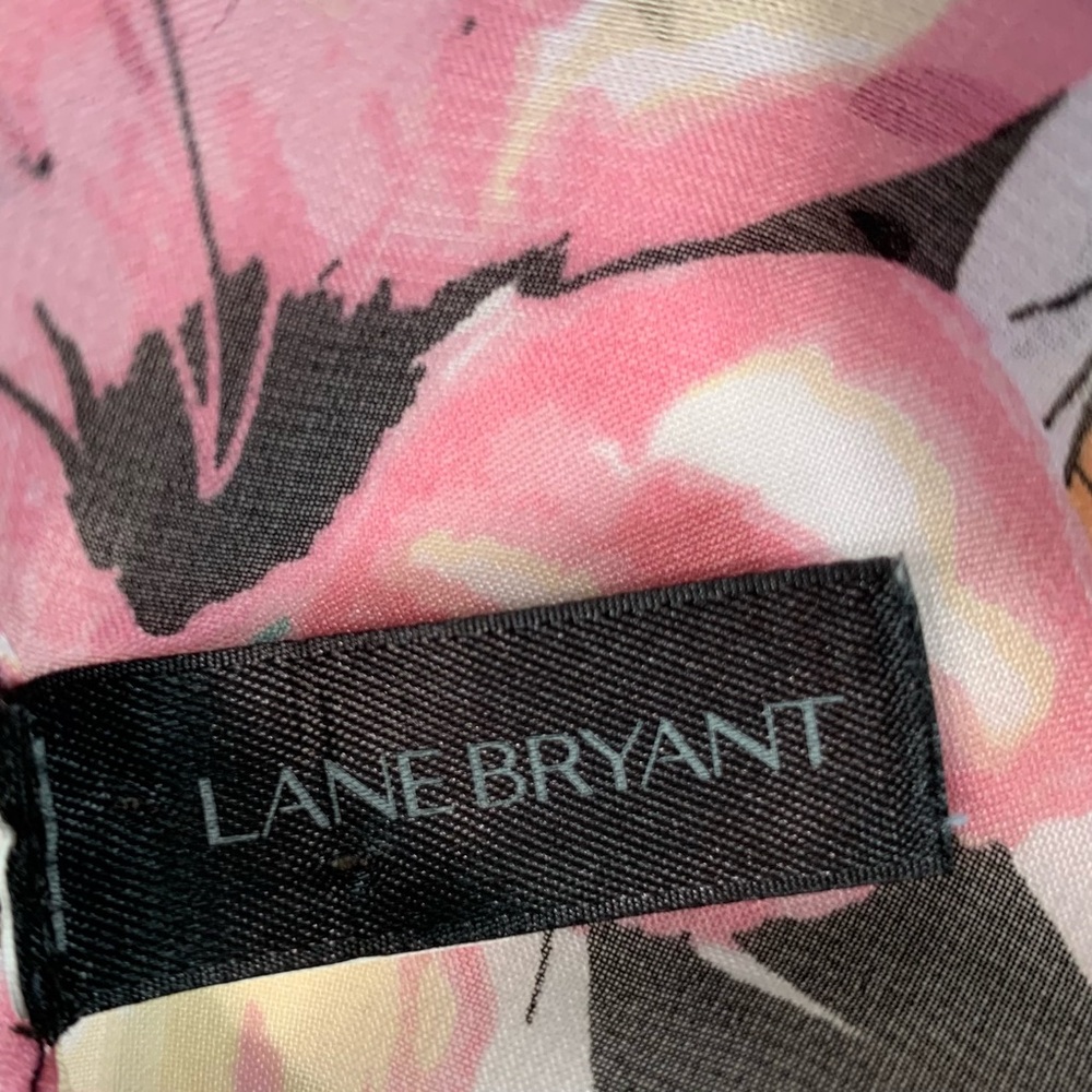 LANE BRYANT Ruana Floral Beach Cover Up - Picture 6 of 7